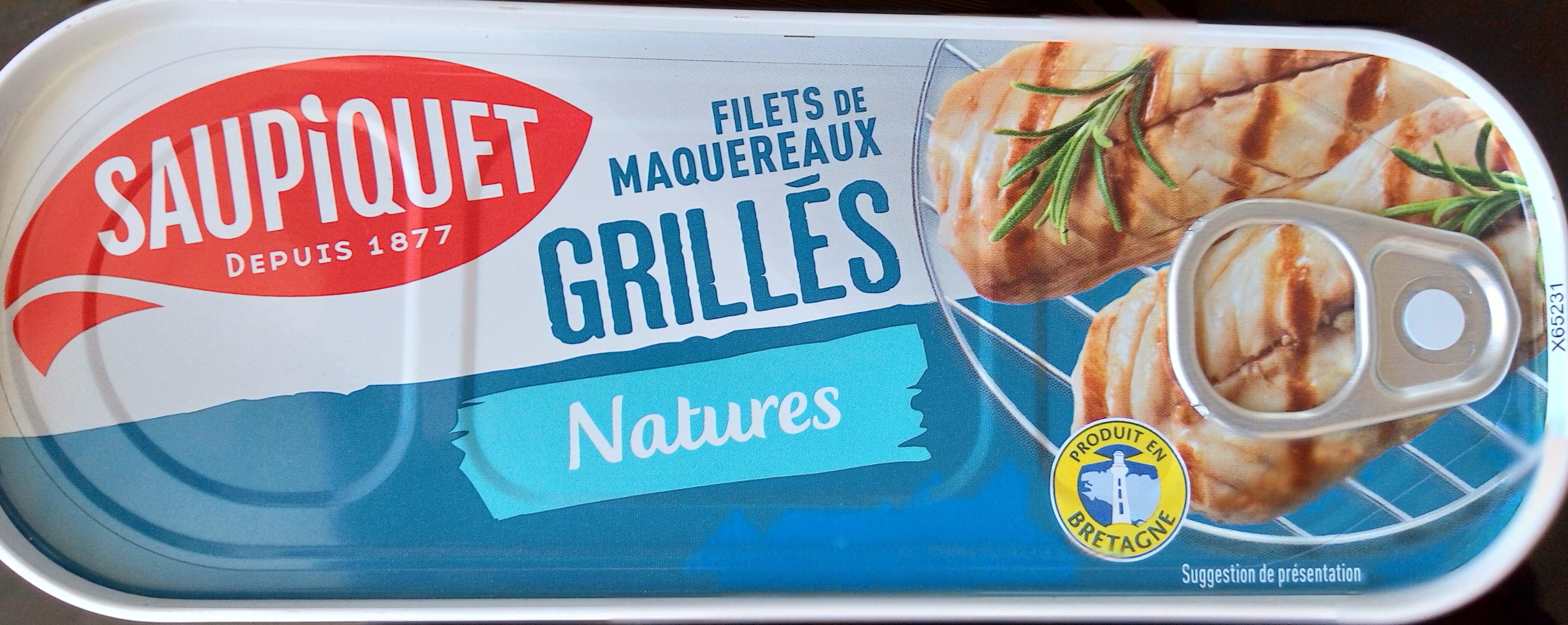Filets de maquereaux  grillés nature - Product - fr