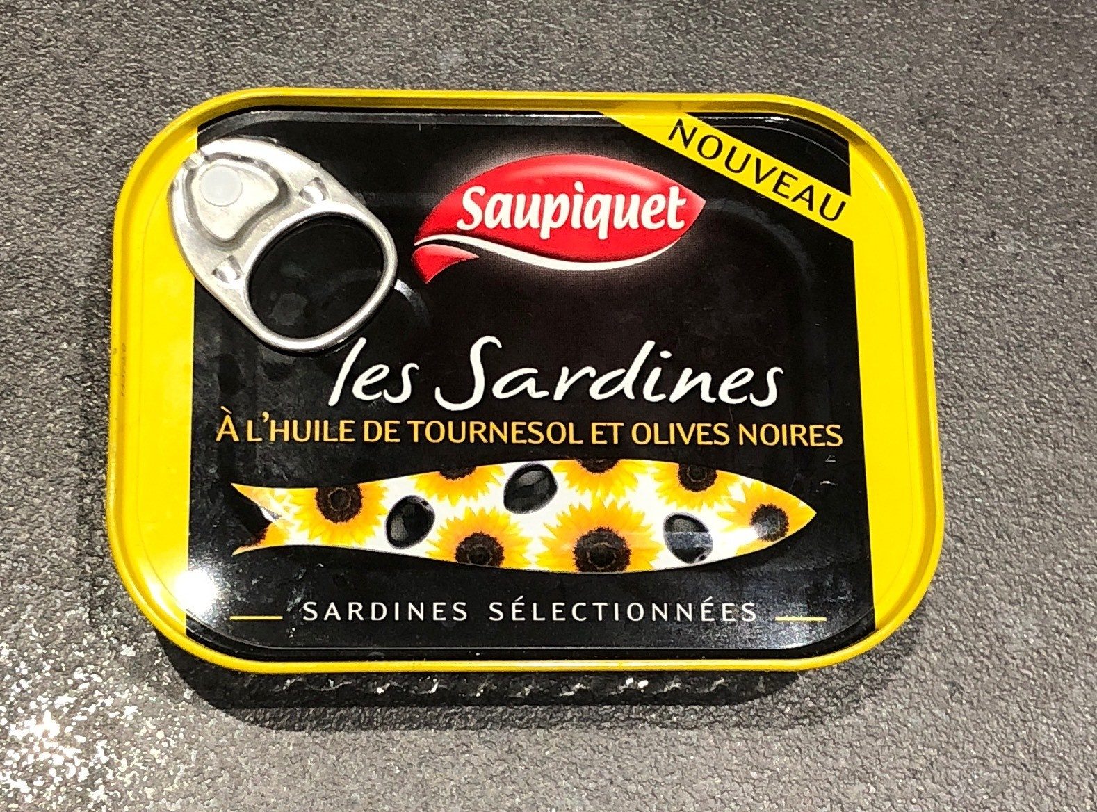 Les sardines (À l'Huile de Tournesol et Olives Noires) - Produit
