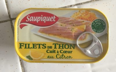 Filets de thon au citron - Produit