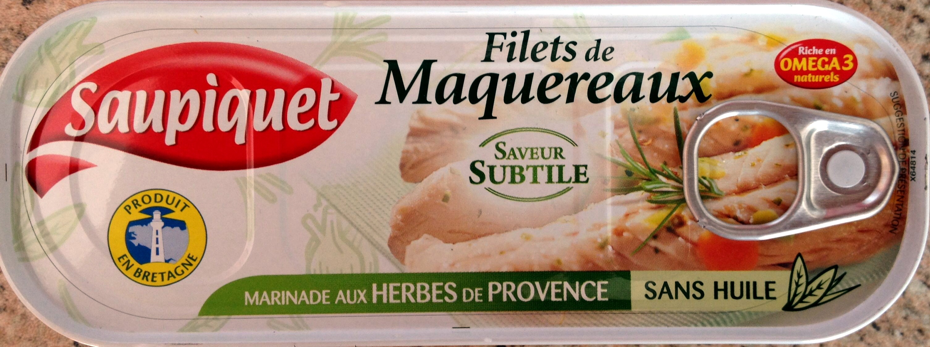 Filets de Maquereaux (Marinade aux Herbes de Provence) - Producto - fr