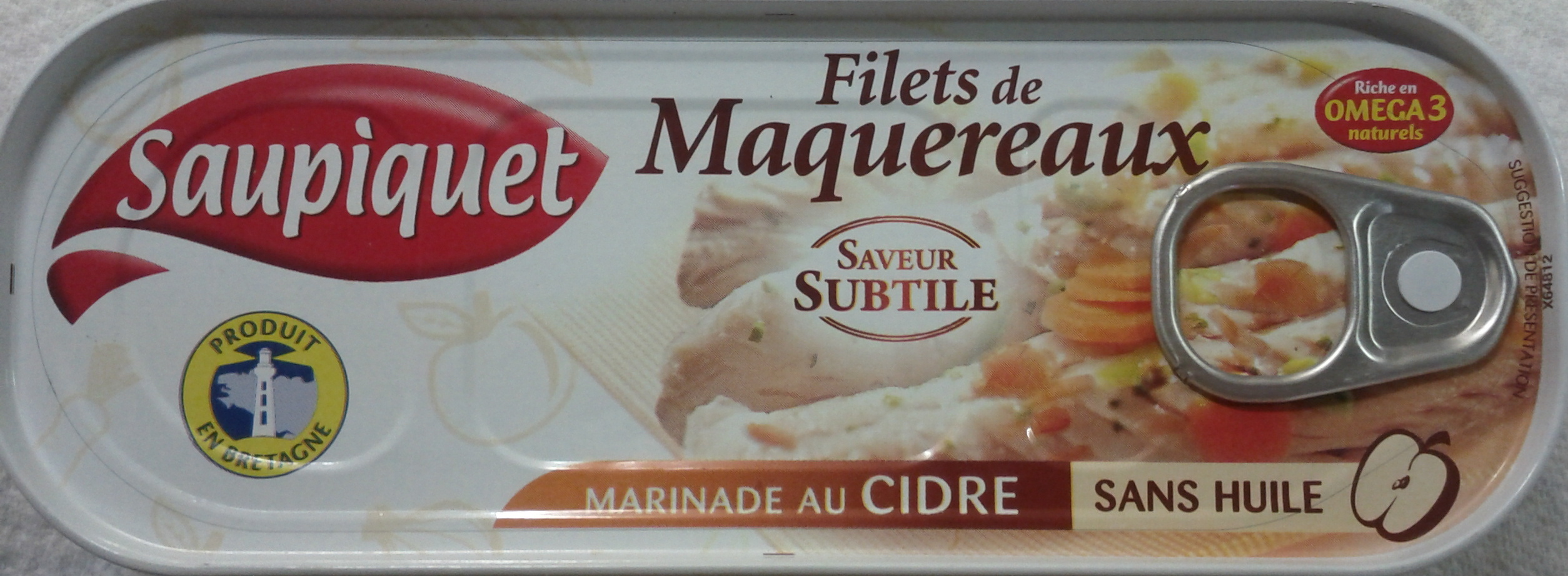 Filets de Maquereaux (Marinade au Cidre) - Produit