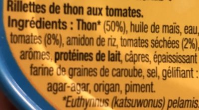 Rillettes de thon tomate - Ingredients - fr