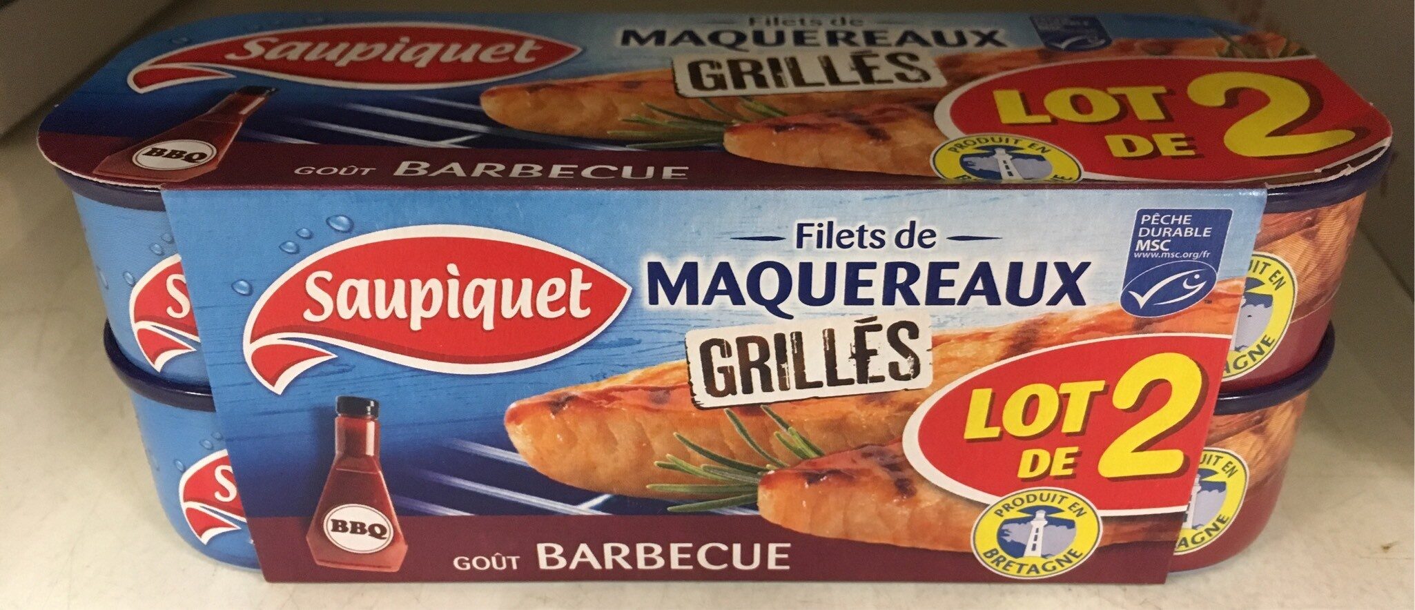 Filets de MAQUEREAUX grillés - Product - fr