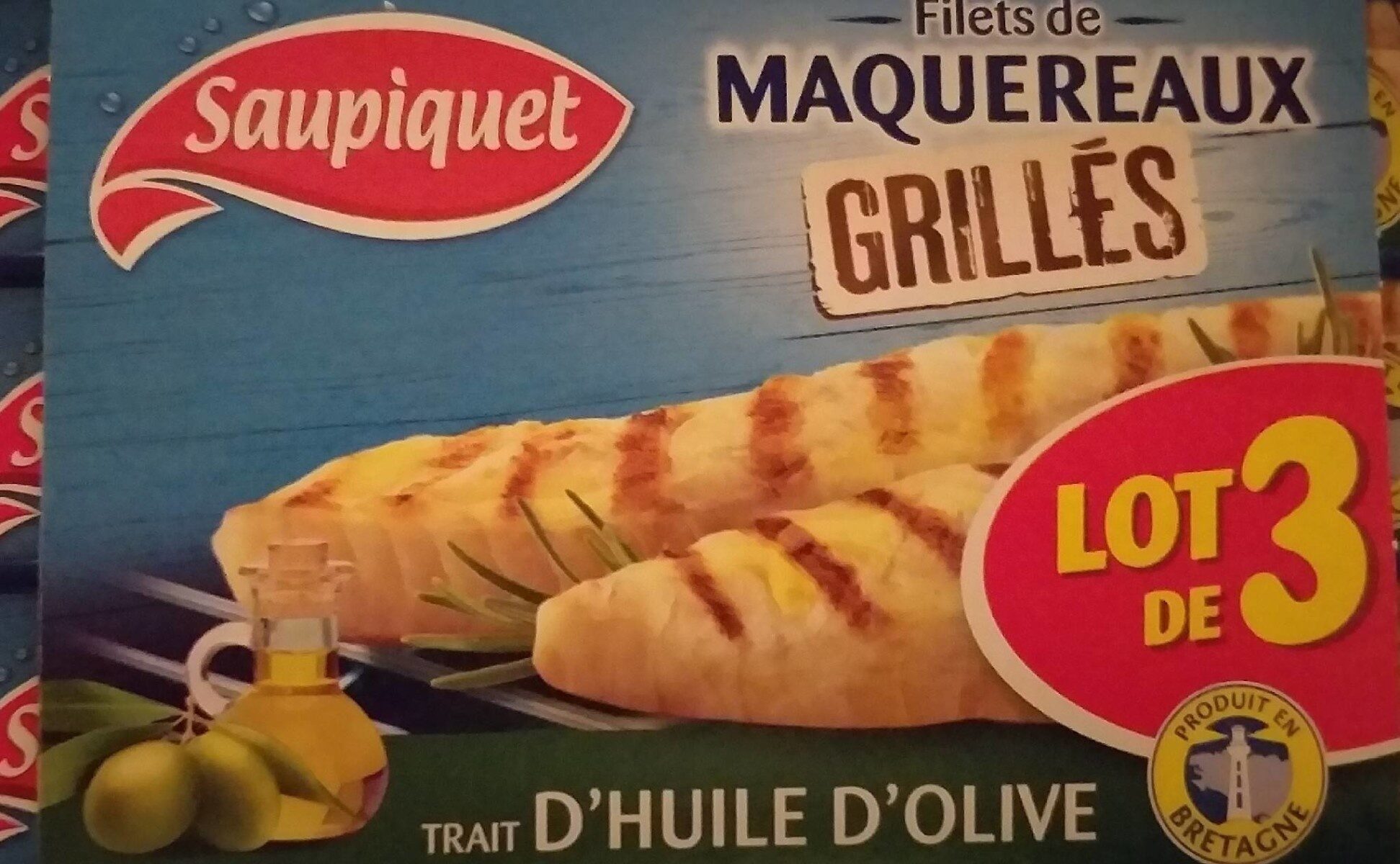 Filets de maquereaux grillés - Product - fr