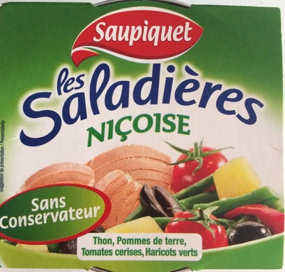 Les Saladières Niçoise - Thon, Pommes de terre, Tomates cerises, Haricots verts - Product