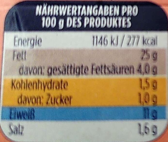 Thunfisch Für Pasta, Olive, Kapern & Tomate - Nutrition facts - de