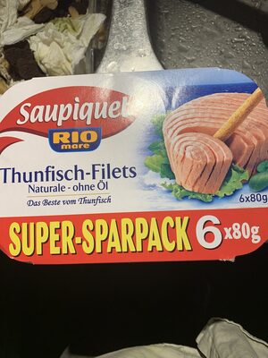 Tunfisch Filets ohne Öl - Produit - en