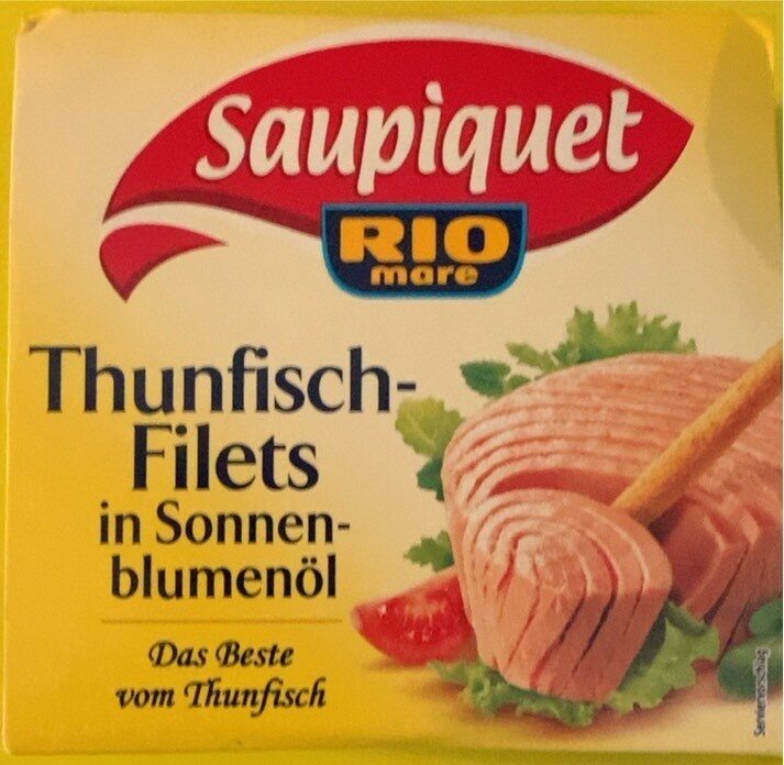 Thunfisch-Filets in Sonnenblumenöl - Produkt