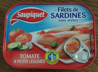 Filets de Sardines à la Tomate et ses petits légumes - Product - fr