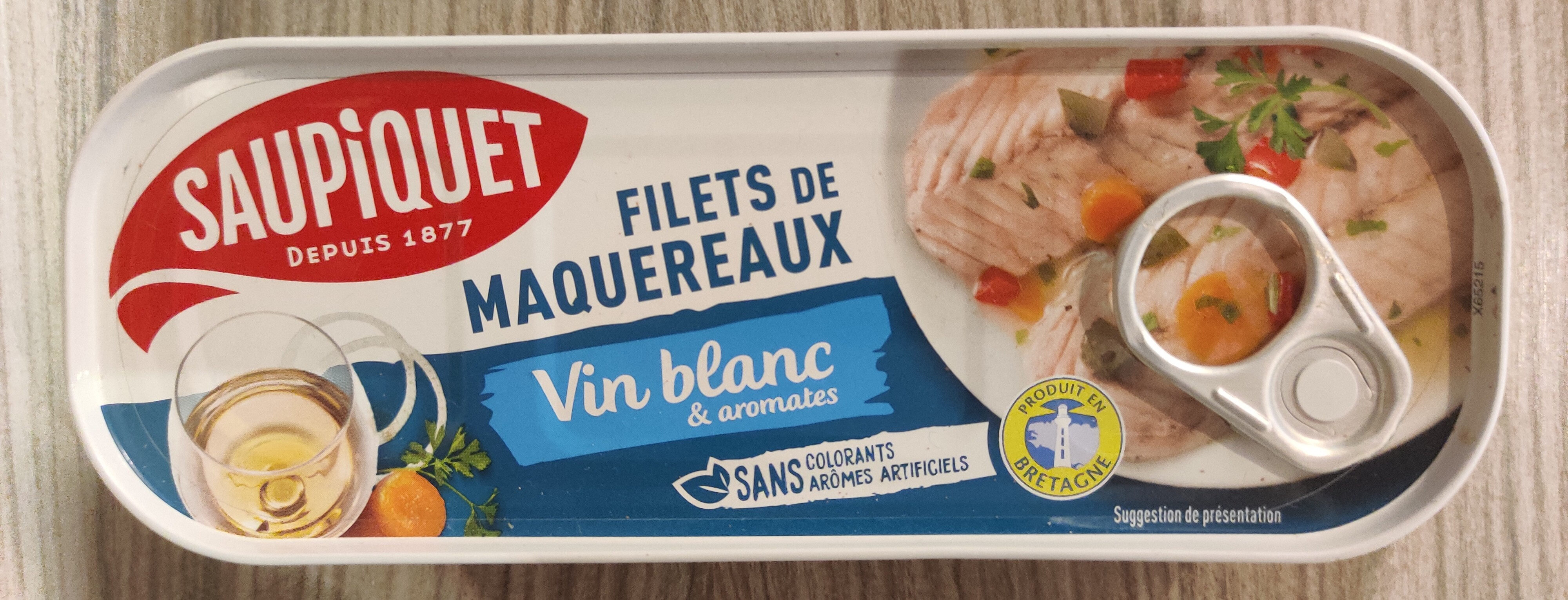 Filets de Maquereaux au Vin Blanc - Produkt - fr