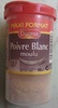 Poivre Blanc Moulu - Product