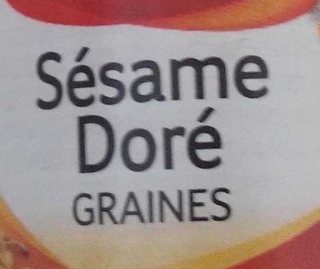 Sésame doré graines - Ingredients - fr