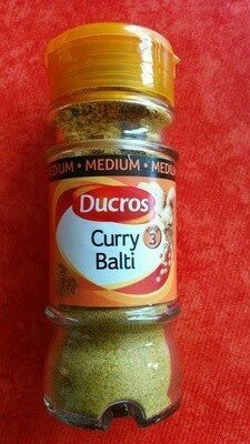 Curry balti médium - Produit
