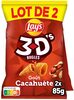 Lay's 3D's Bugles goût cacahuète lot de 2 x 85 g - نتاج