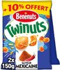 Bénénuts Twinuts saveur mexicaine 2 x 150 g +10% offert - نتاج