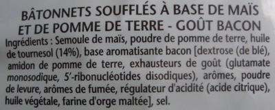 Fritelle, Goût Bacon (Lot de 2) - Ingrediënten - fr