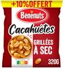 Bénénuts Cacahuètes grillées à sec 320 g + 10% offert - Produit