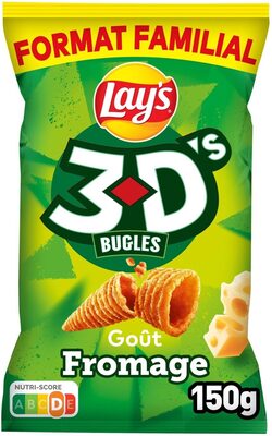 Lay's 3D's Bugles goût fromage format familial - Product - fr