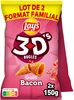 Lay's 3D's Bugles goût bacon format familial lot de 2 x 150 g - نتاج