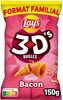 Lay's 3D's Bugles goût bacon format familial - Product