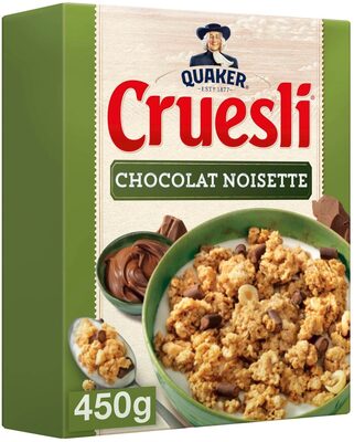 Quaker Cruesli Chocolat noisette - Product - fr