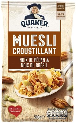 Quaker Muesli Croustillant Noix de pécan & noix du Brésil - Producto