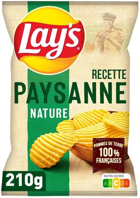 Lay's Recette paysanne nature - Product - fr
