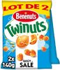 Bénénuts Twinuts goût salé lot de 2 x 140 g - نتاج