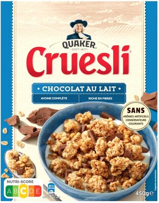 Quaker Cruesli Chocolat au lait - Producto - fr