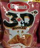 Bénénuts 3D's Bugles goût bacon 5 x 85 g + 1 offert - Producte