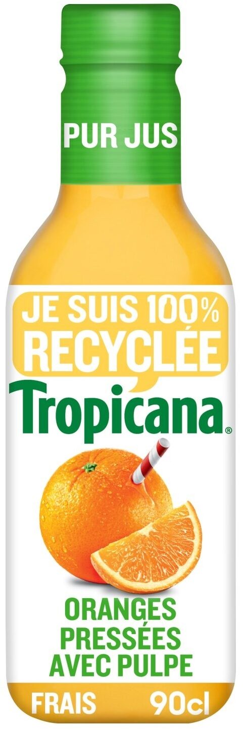 Tropicana Oranges pressées avec pulpe - Product - fr