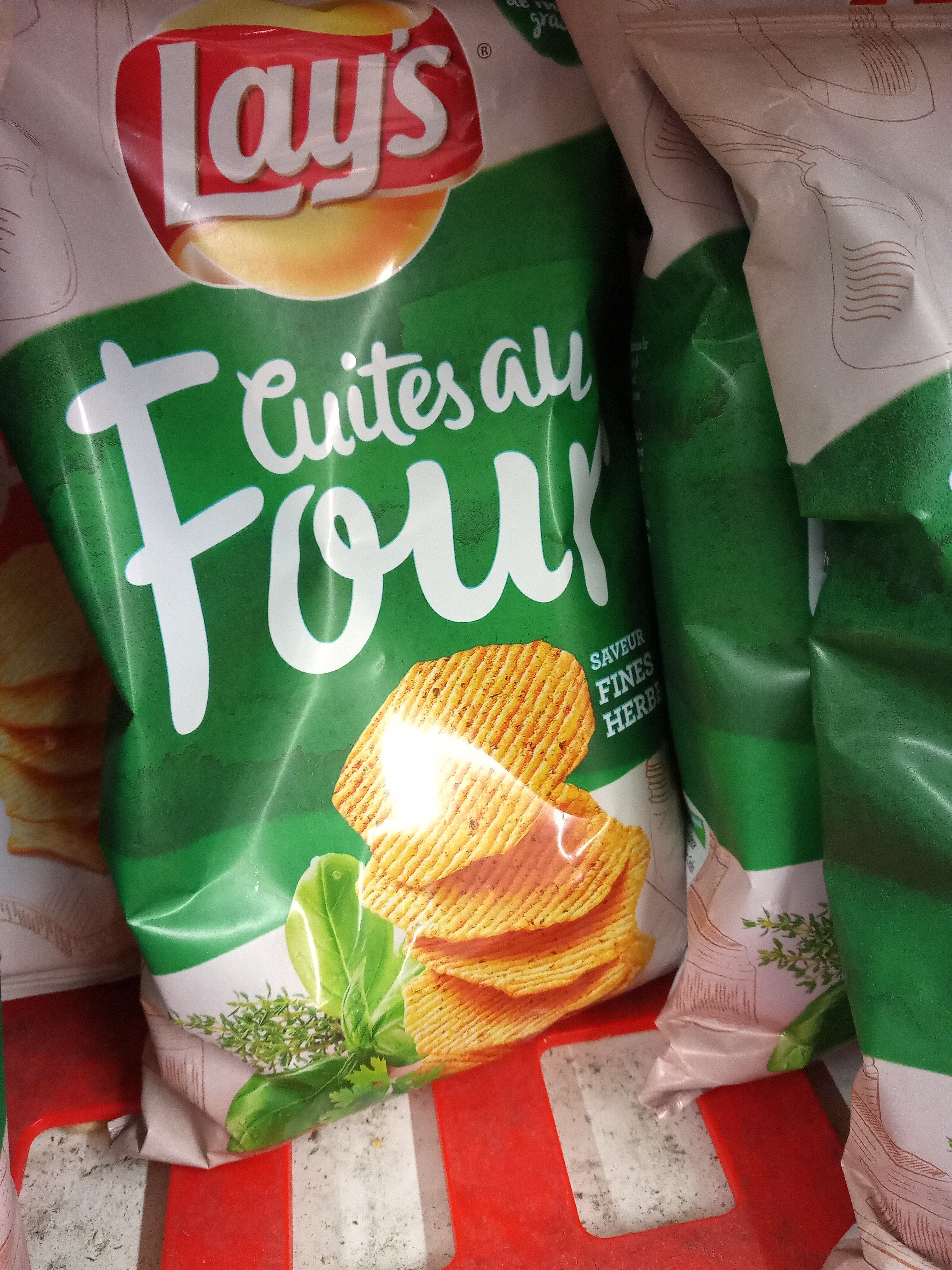 Lay's Cuites au four saveur fines herbes - Recycling instructions and/or packaging information - fr