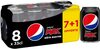Pepsi Max 7 x 33 cl + 1 offerte - Produkt