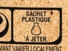 Bénénuts Plaisir brut Amandes - Recycling instructions and/or packaging information - fr
