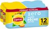 Lipton Ice Tea saveur pêche zéro sucres format familial 12 x 33 cl - Produkt