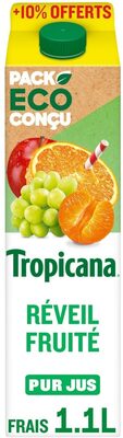 Tropicana Pure premium réveil fruité 1 L +10% offerts - Produit