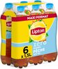Lipton Ice Tea saveur pêche zéro sucres maxi format 6 x 1,5 L - Produkt