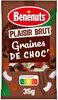 Bénénuts Plaisir brut Graines de choc' amandes, noix de coco & croustillants au chocolat - نتاج