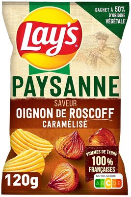 Lay's Paysanne saveur oignons de Roscoff caramélisé - Product - fr