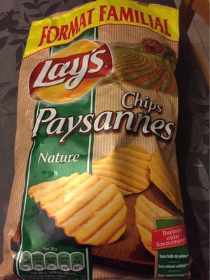 Chips paysannes nature (format familial) - Produit