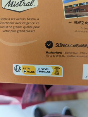 Rochers coco. - Recycling instructions and/or packaging information