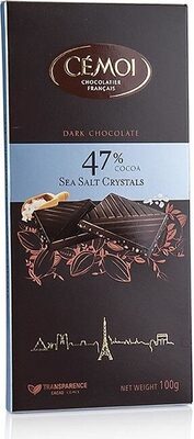 Dark Chocolate Sea Salt Crystals - Produit