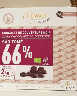 Chocolat de couverture noir 66% - Product - fr