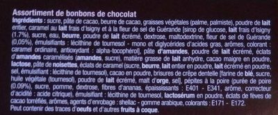 Chocolats Côté Ouest - المكونات - fr