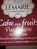 Cake aux fruits pur beurre - Product