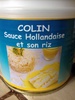 Colin sauce hollandaise et son riz - Produit
