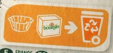 Boursin® Poivre Noir - Istruzioni per il riciclaggio e/o informazioni sull'imballaggio - fr