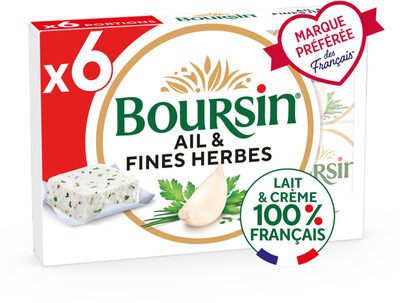 Boursin portions garlic & herbs - Produit