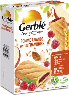 Gerblé - Apple Almond Raspberry Filled Cake, 200g (7.1oz) - Produit