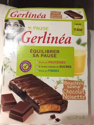 Bouchees saveur chocolat noisette - Produit
